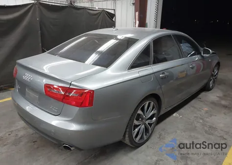 2013 Audi A6 3.0T Premium z USA, uszkodzony, nr VIN WAUGGAFC2DN080229